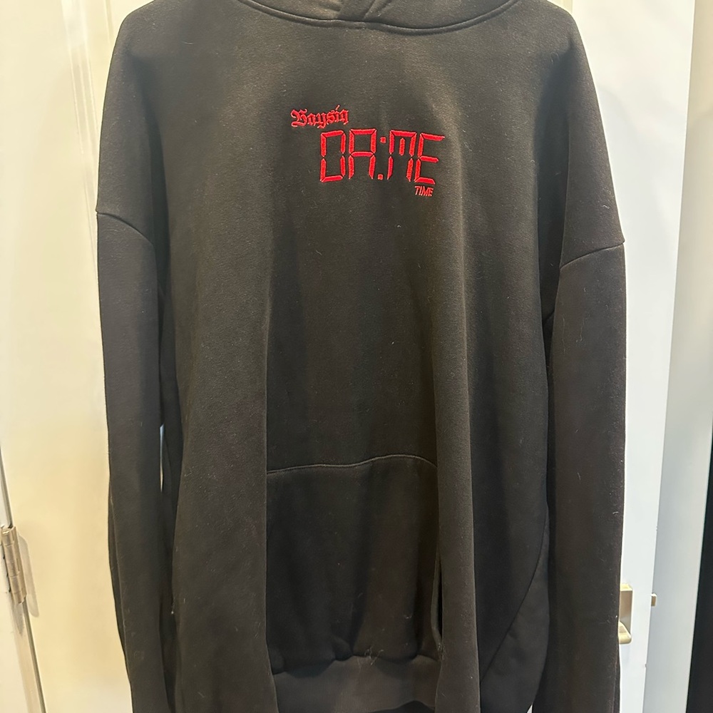 Dame Time men’s Black Hoodie size XL